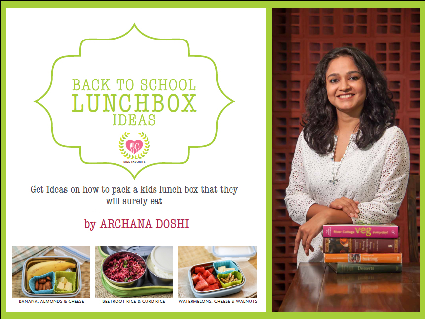 1 Back  To School Lunch Box Ideas CoverPage