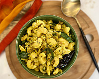Karwar Style Bibya Usal Recipe: Spiced Cashew Nut Sabzi Infused with Coconut, Green Chillies, and Ginger
