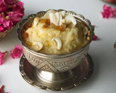 Chakkra Pongali Recipe (Andhra Style Sweet Pongal)