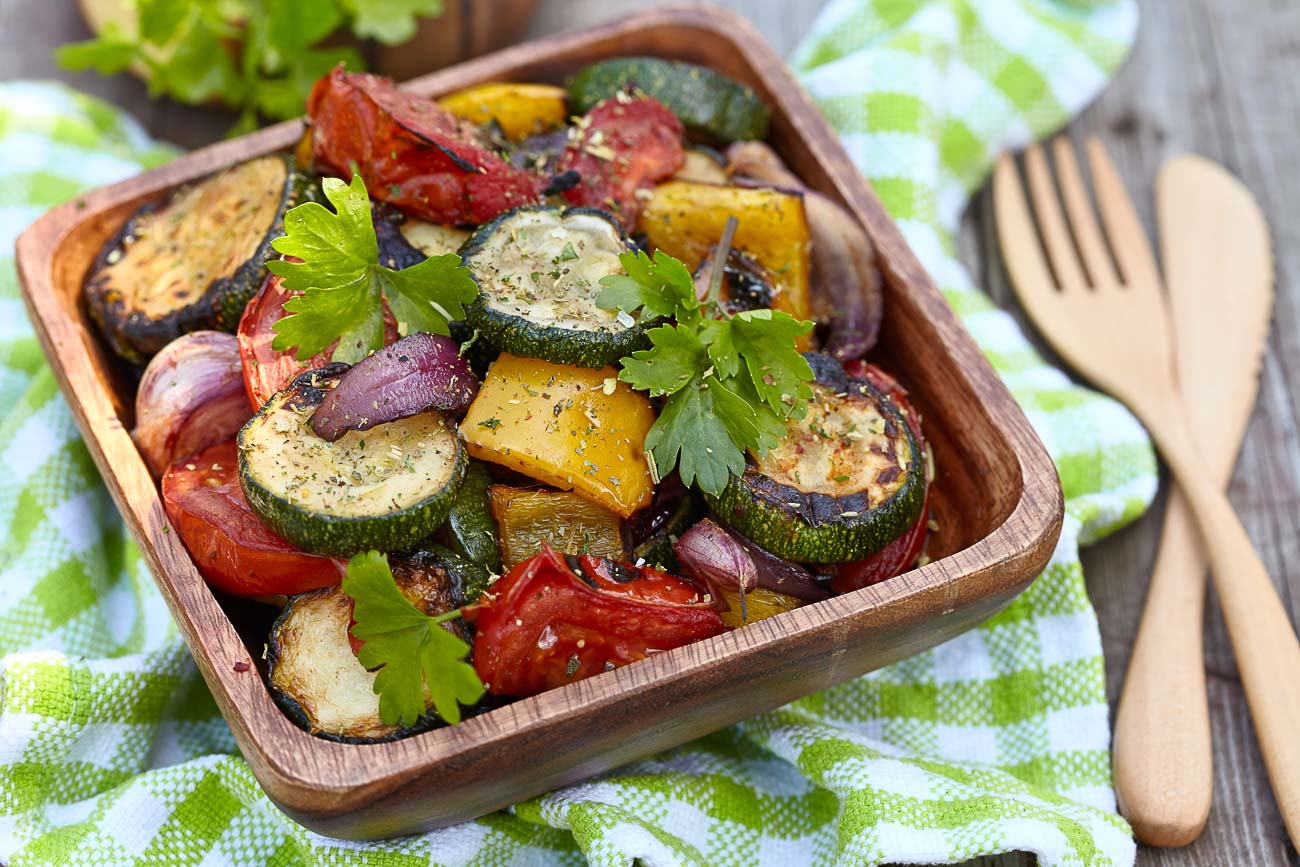 Grilled Winter Vegetable Salad Recipe by Archana's Kitchen