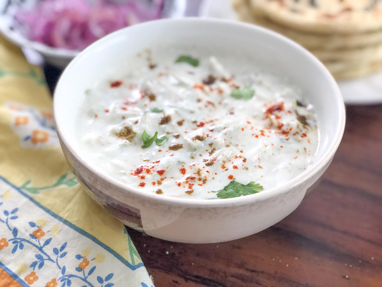 Lauki Raita Recipe - Grated Bottle Gourd Yogurt Salad