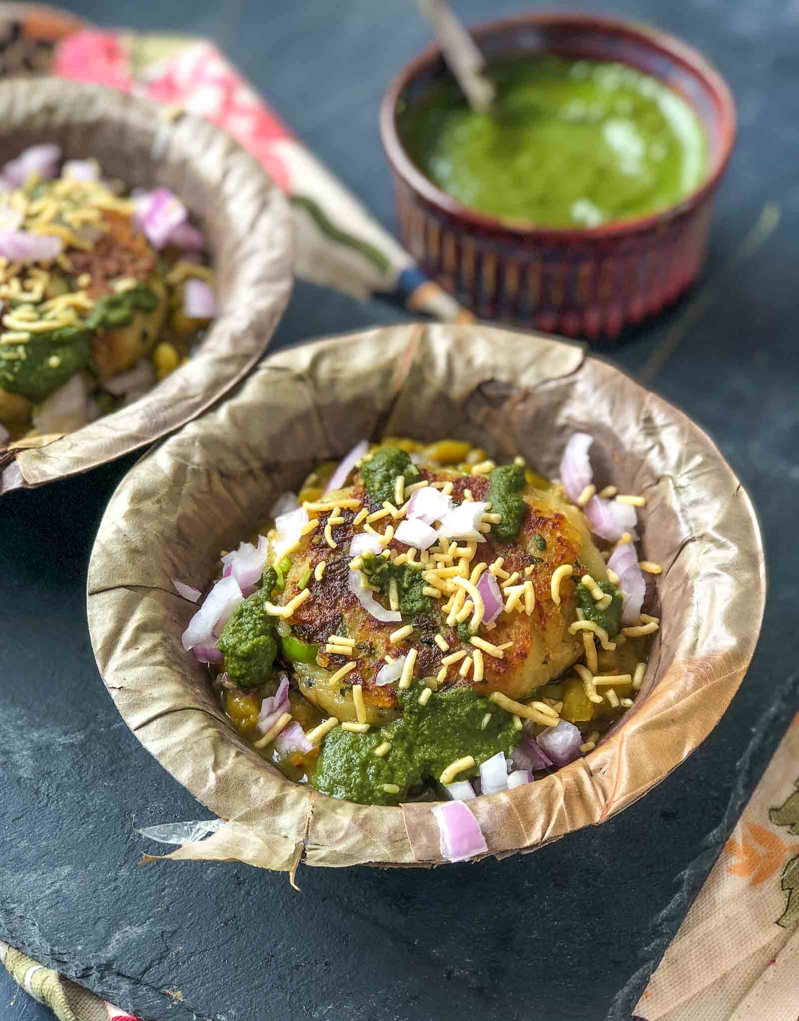 Ragda Patties Recipe - Popular Mumbai Street Food by Archana's Kitchen