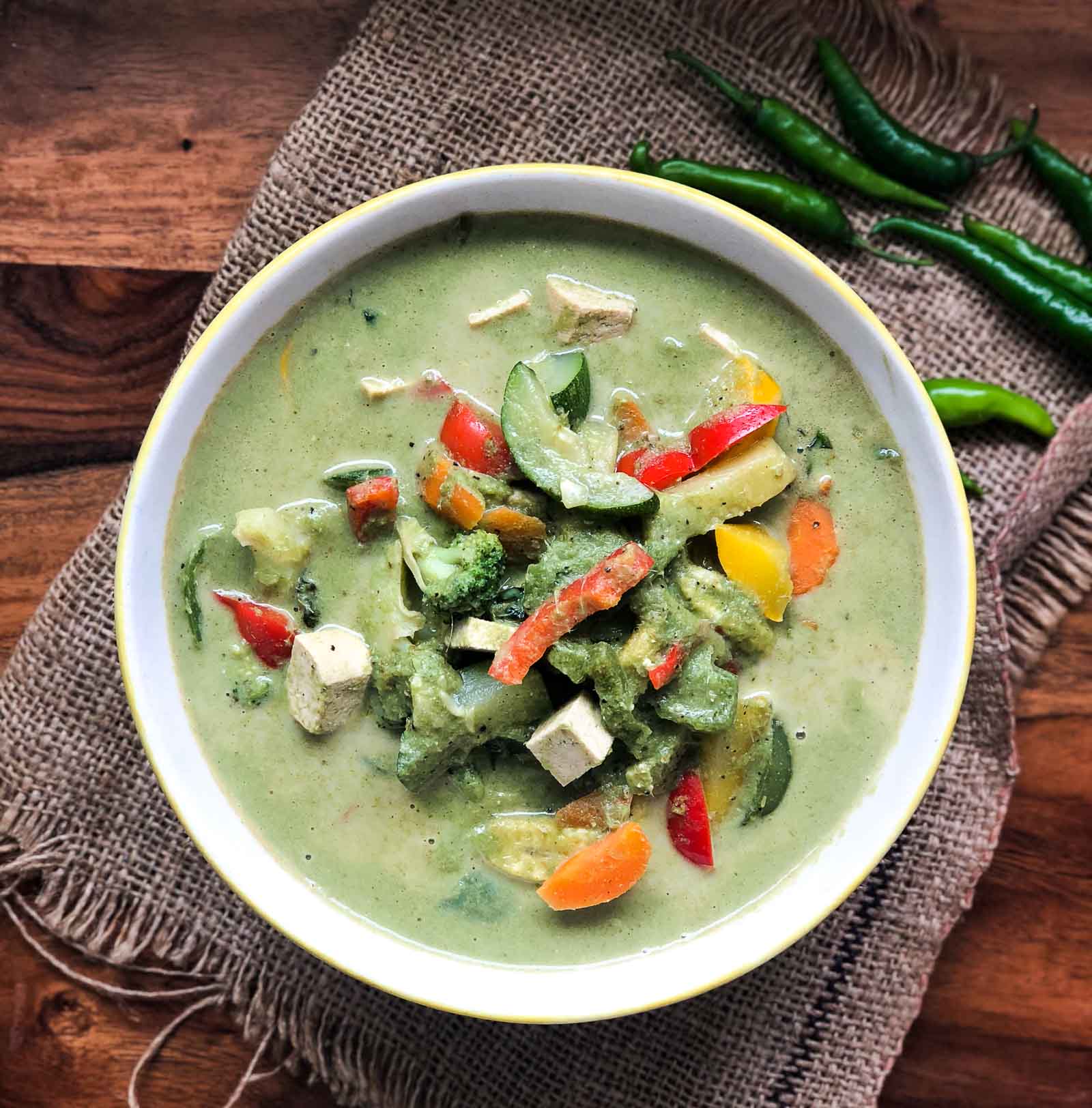 Vegetarian Thai Green Curry Recipe 2 2 1600 