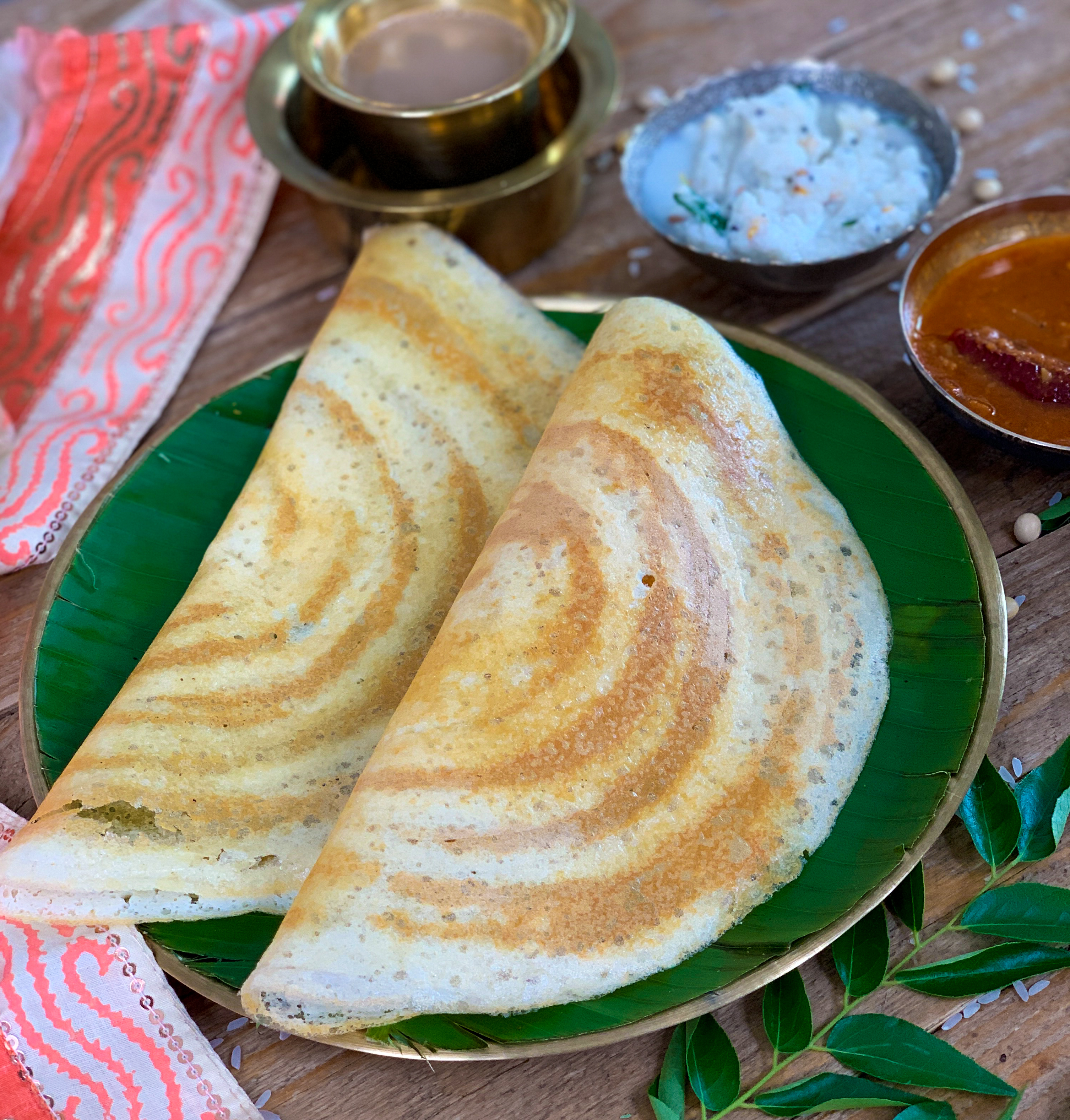 High Protein Soya Dosa Recipe by Archana's Kitchen