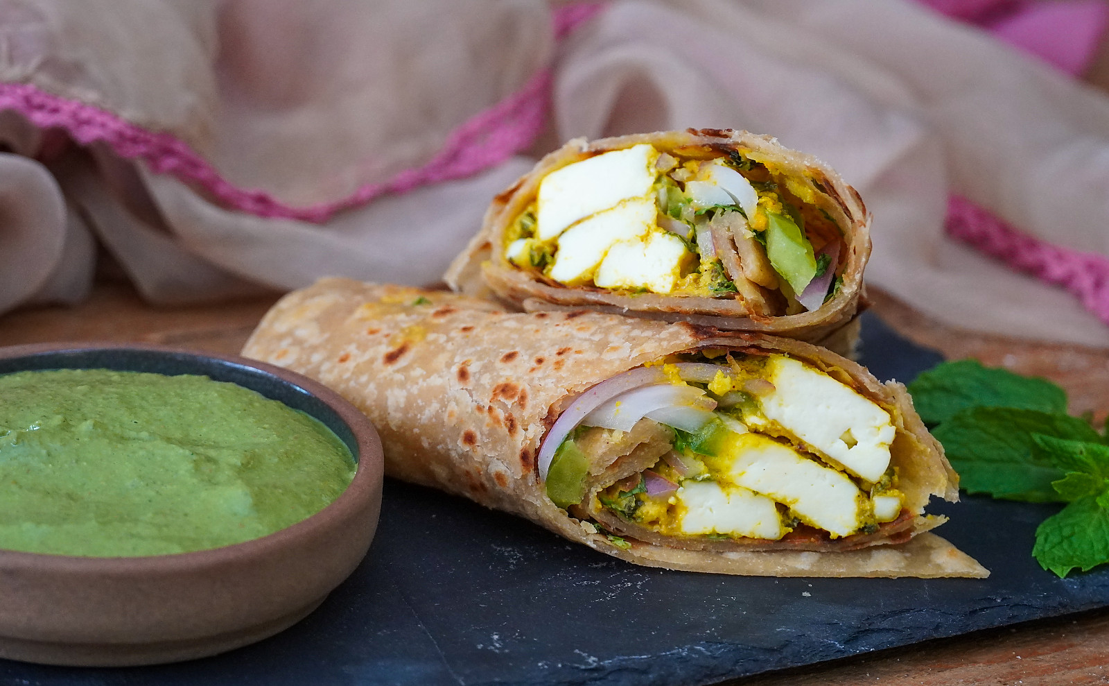 Paneer Tikka Kathi Roll Recipe By Archana s Kitchen