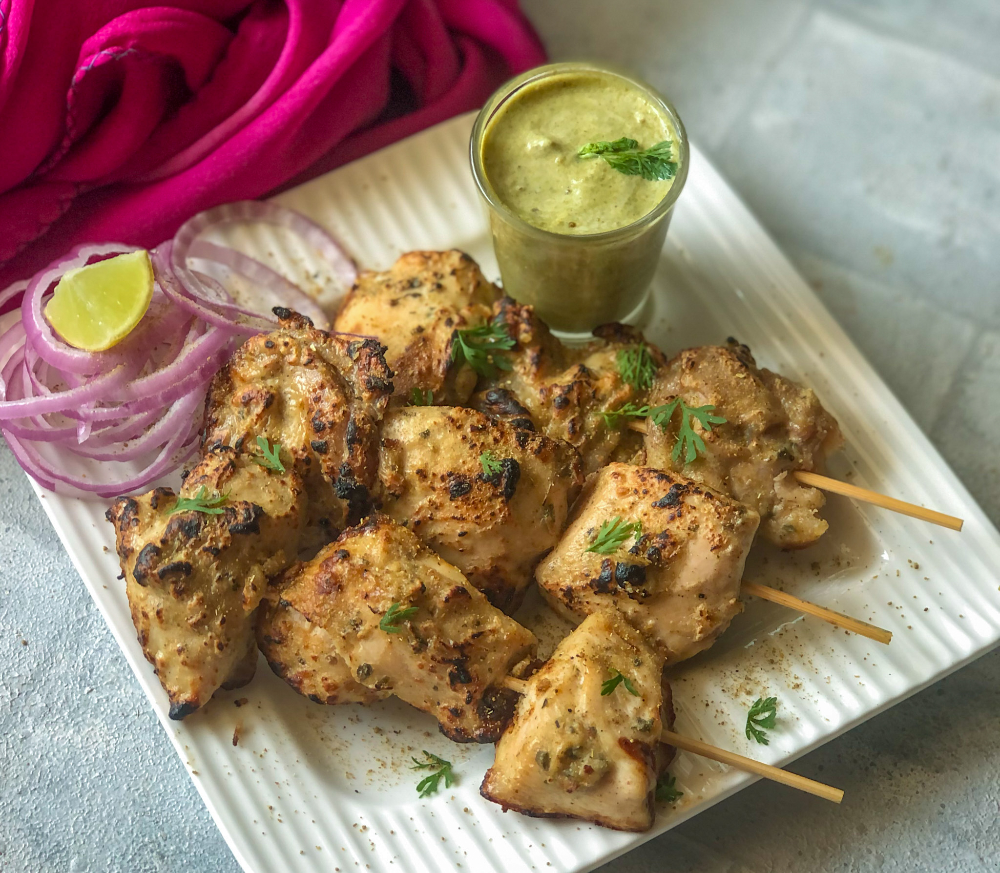 Murgh Malai Kebab Recipe Chicken Malai Kebab Rashi S Kitchen
