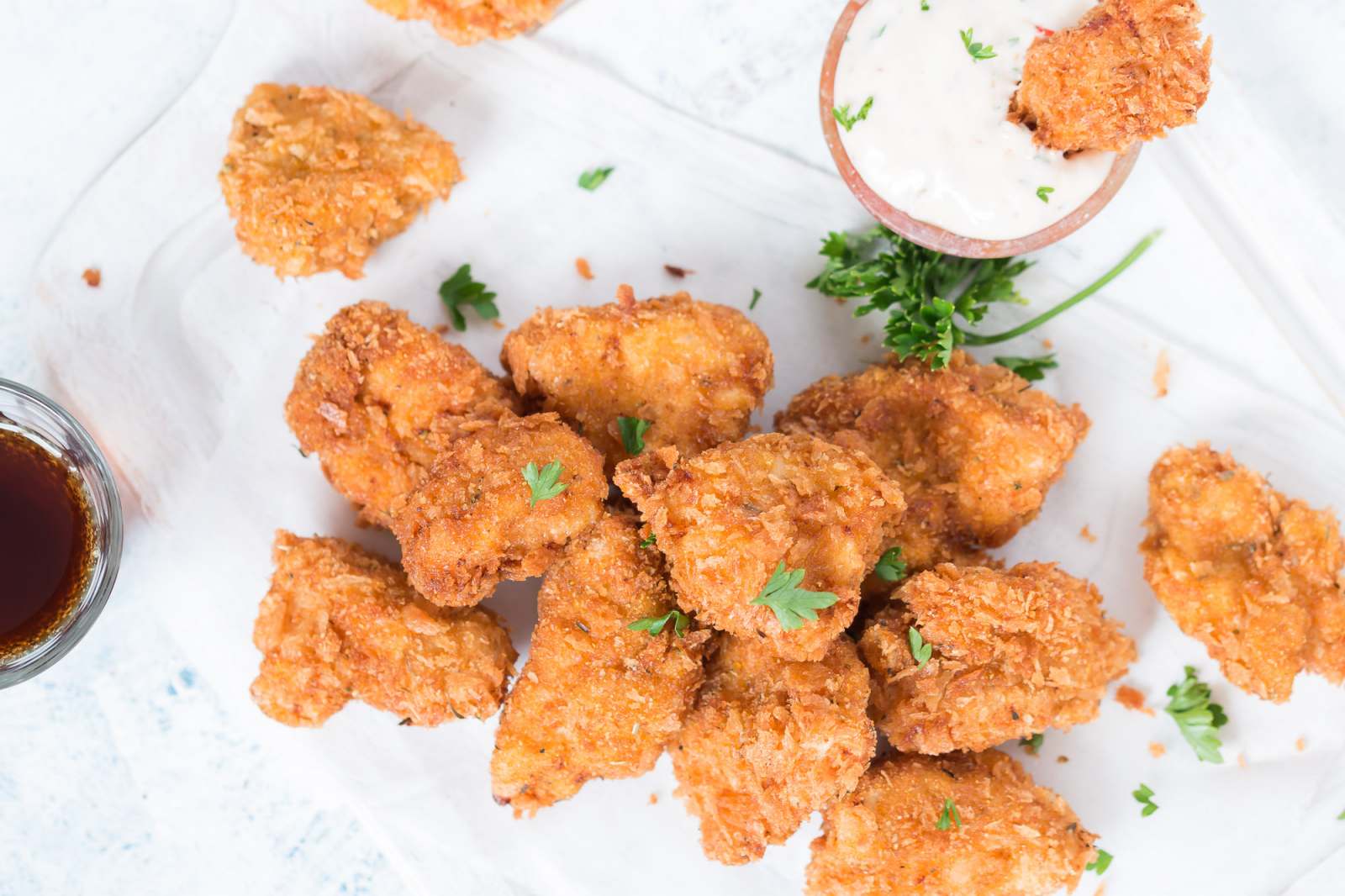 Crispy Chicken Nuggets Recipe – KFC Style