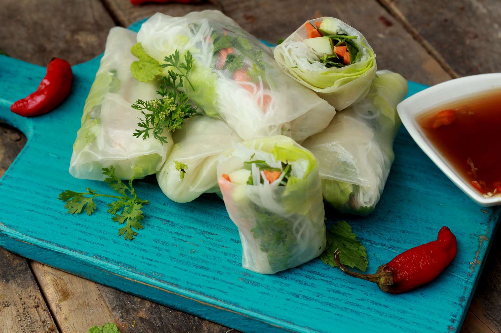 Vietnamese Rice Paper Rolls Recipe image