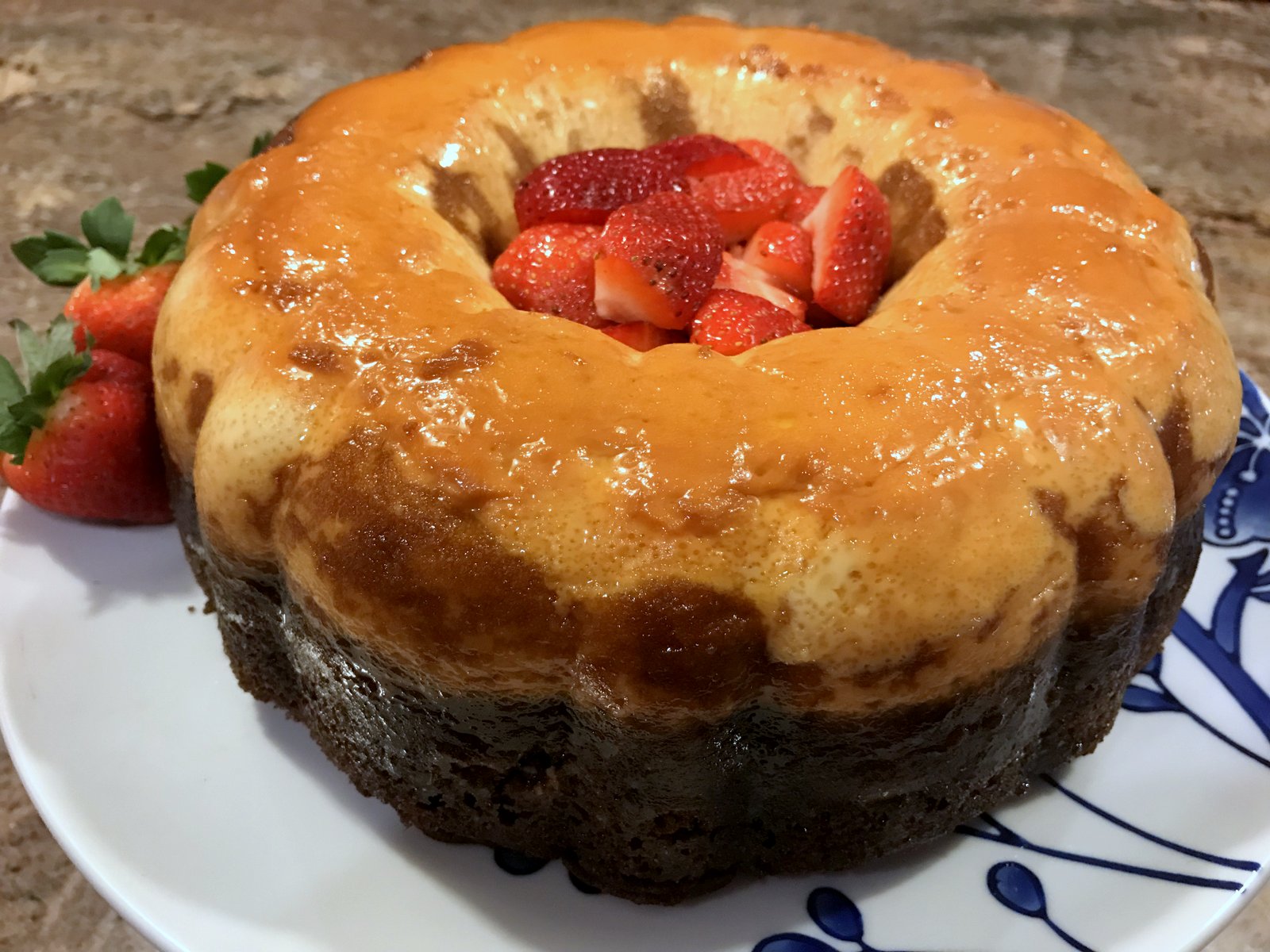 Custard Cake / Flan Cake Recipe by bemski - Cookpad