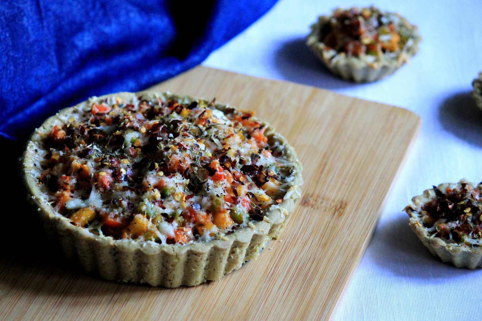 Veggie Pearl Millet Tart Recipe By Archana s Kitchen