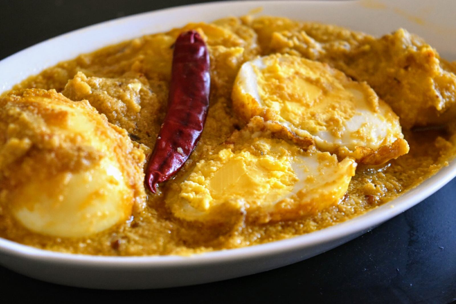 Dim Posto Recipe - Egg Curry With Poppy Seeds by Archana's Kitchen