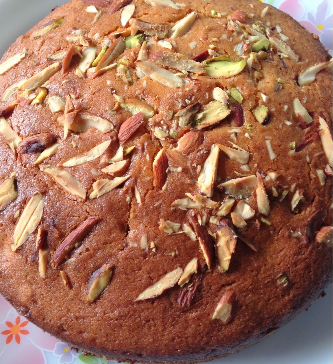 Almond Cake With Saffron and Honey Recipe - NYT Cooking