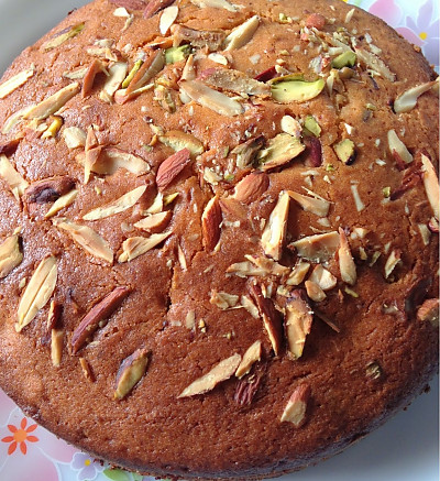 Eggless Almond Cake – Dzurt Patisserie and Cafe Jaipur
