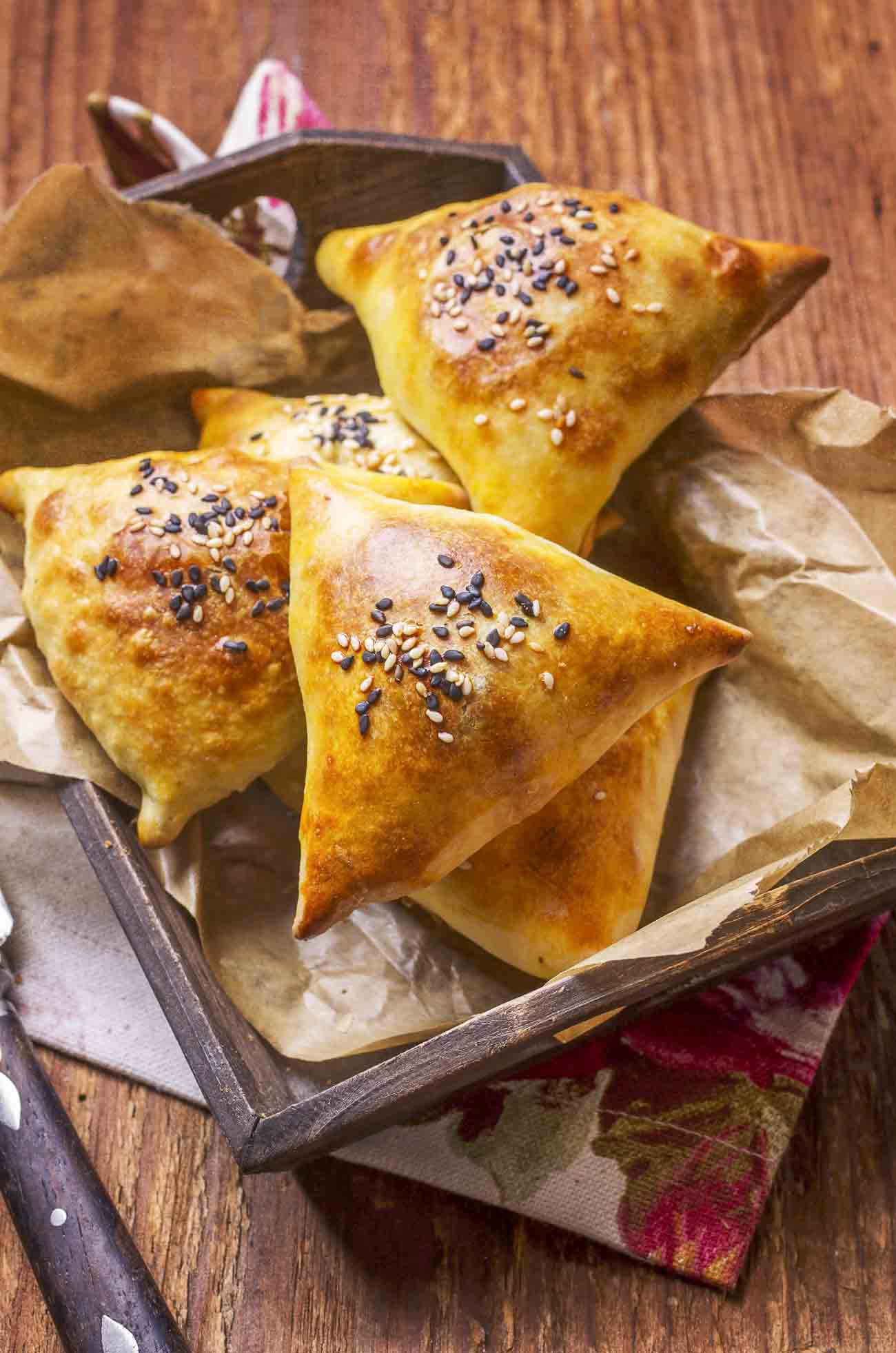 Moong Dal Mini Samosas - Delicious Tea Time Snack by Archana's Kitchen