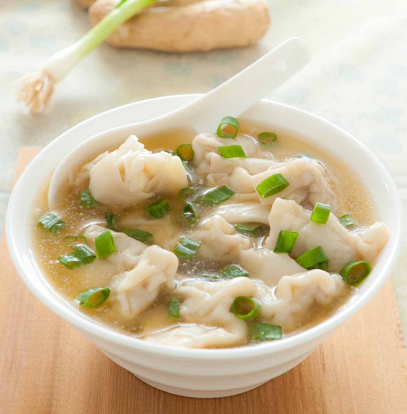 Vegetarian Wonton Soup Recipe by Archana's Kitchen