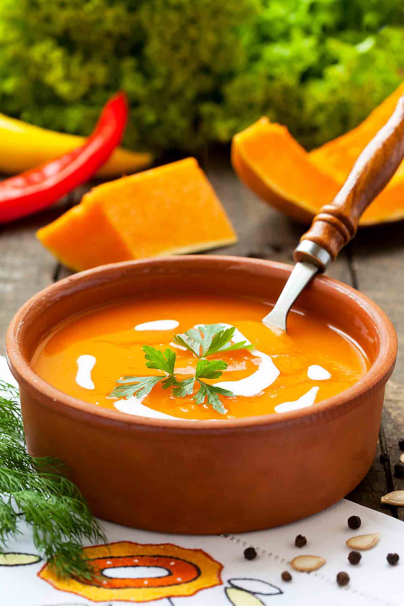 Cream Of Pumpkin Soup Recipe By Archana s Kitchen