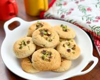 Nankhatai Recipe - A Spiced Eggless Indian Cookie by Archana's Kitchen