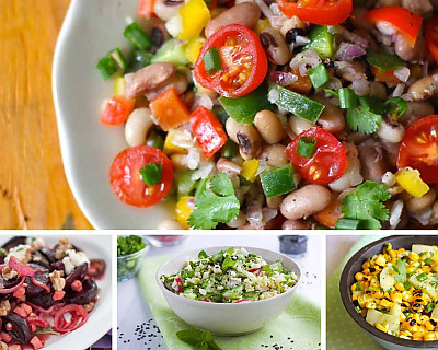 73 High Protein Vegetarian Salad Recipes: A Nutrient-Packed Salad For Meals