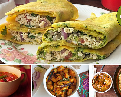 Daily Meal Plan: Besan Bread Toast, Dal Navrang, Mooli Paratha and More