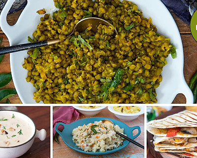 Daily Meal Plan: Vegetable Rava Upma, Cauliflower Kurma, Roasted Cauliflower Dill Soup and more