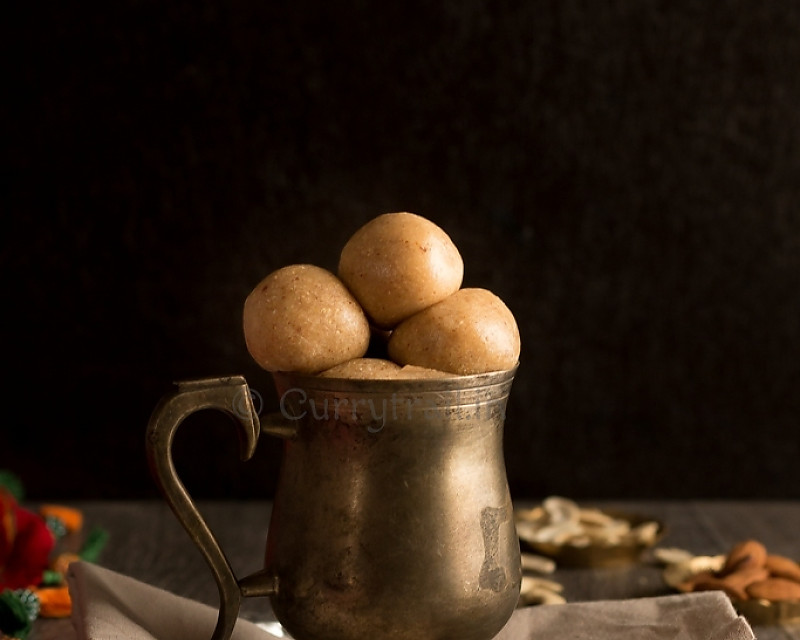 Kaju Badam Ladoo Recipe 