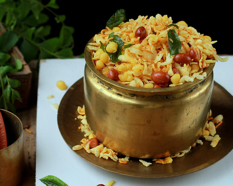 Aval Mixture Recipe - Poha Chivda