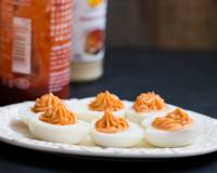 Sriracha Spiced Deviled Eggs Recipe - A Fiery Twist to Classic Deviled Eggs