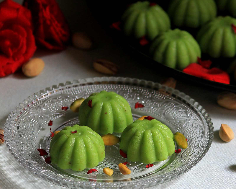 Pista Sandesh Recipe