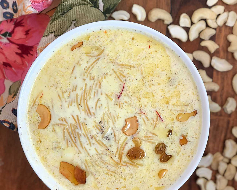 Semiya Payasam Recipe - Vermicelli Kheer Recipe