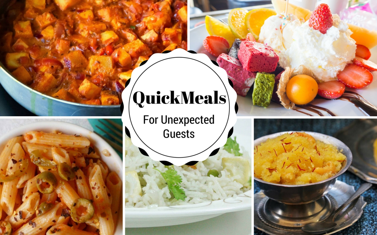 5 Quick Meals You Can Whip Out To Impress Unexpected Guests By Archana S Kitchen